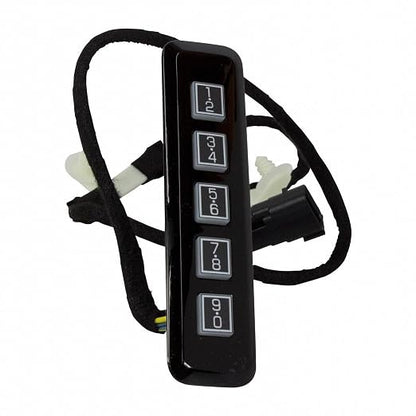 Ford 2015-2020 F-150 OEM LH Driver Door Pillar Mounted Keyless Entry Lock Wired - Image 2