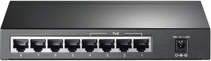 TP-Link TL-SG1008P V4 | 8 Port Gigabit PoE Switch | 4 PoE+ Ports @64W | Desktop - Image 4