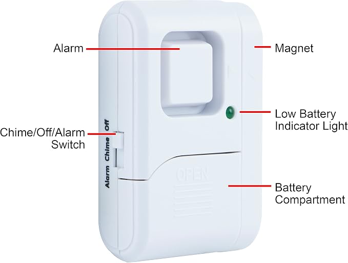 Magnetic Window and Door Alarm - Image 3