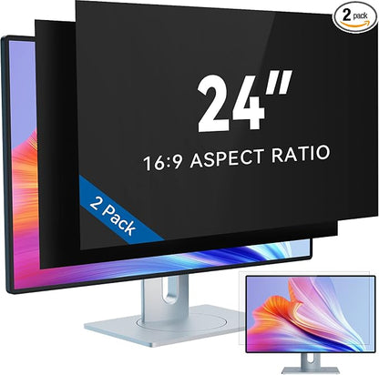 IPROKKO 24 Inch Computer Privacy Screen Filter by IPROKKO