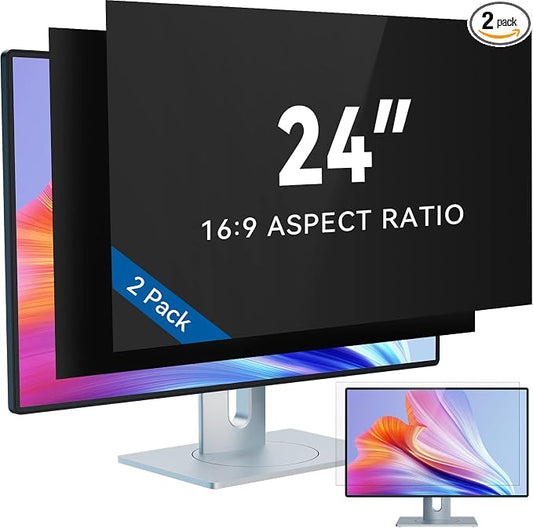 IPROKKO 24 Inch Computer Privacy Screen Filter by IPROKKO