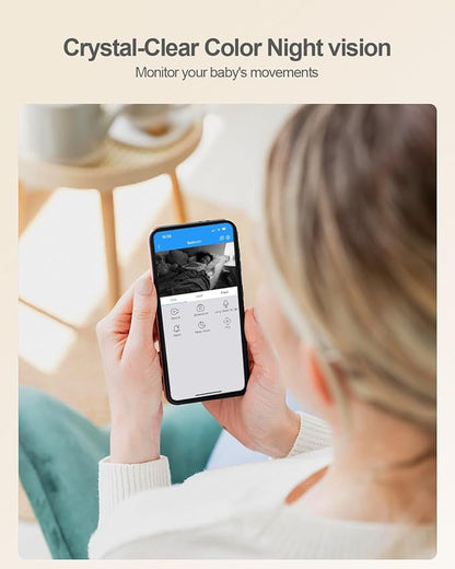 usogood 4MP Pet Camera with Phone App, 2.4G & 5G WiFi Indoor Security Camera - Image 6