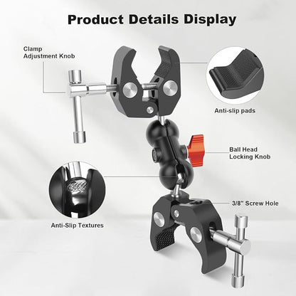 Double Super Clamp Camera Mount - Image 6