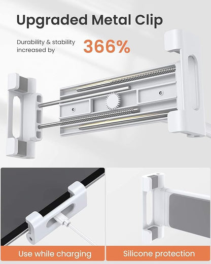 LISEN Tablet Stand Tablet Holder, Adjustable iPad Stands - Image 5