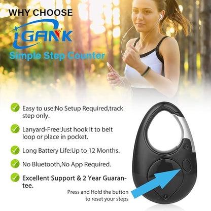 Simple Walking Pedometer 3D Step Counter - Image 3