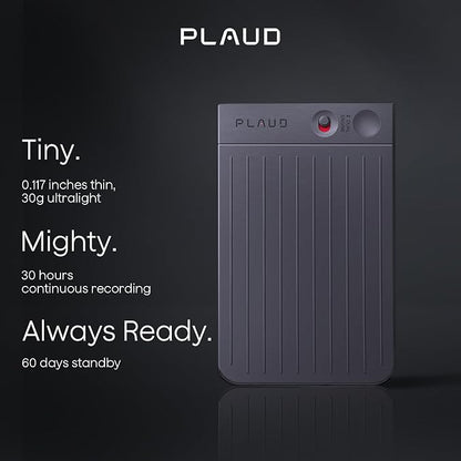 Plaud Note AI Voice Recorder, AI Note Taking Device, Transcribe & Summarize - Image 4