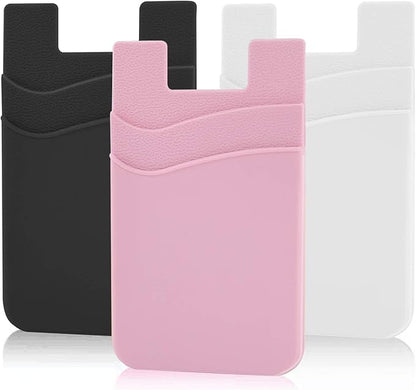 SS Phone Wallet, Phone Card Holder Pocket Pouch Stick on by SS