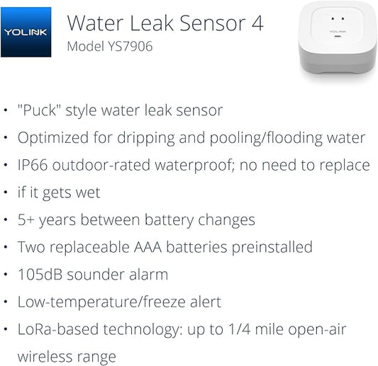 YoLink Water Leak Detector 4 - Image 2