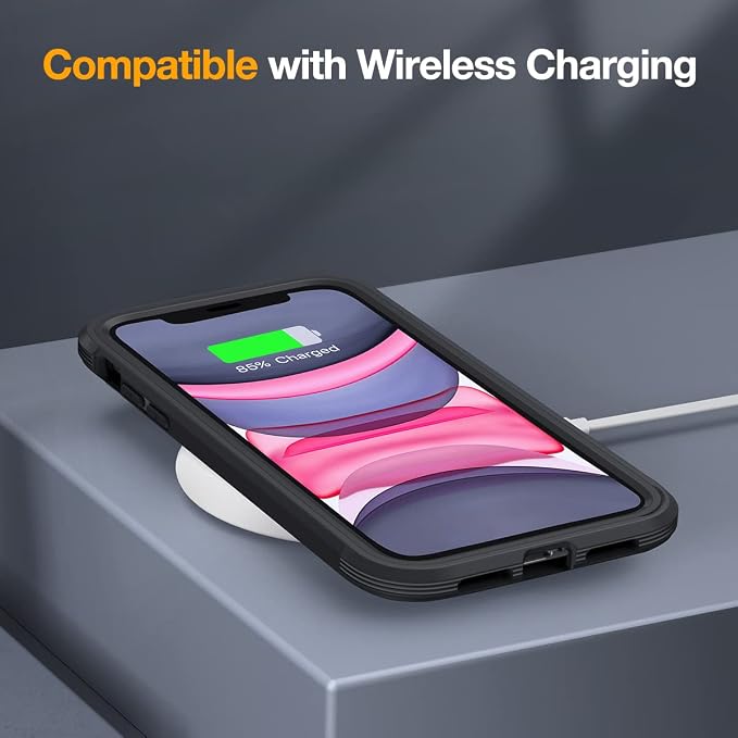 Miracase Glass Series for iPhone 11 Case 6.1 inch, Upgraded Full-Body Rugged - Image 4