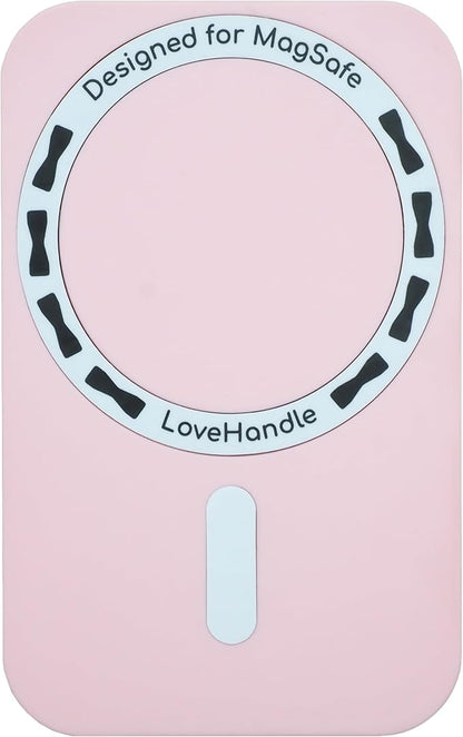 LoveHandle PRO MagSafe Compatible Magnetic Phone Grip w/Kickstand - Image 9