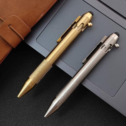 Cool Hand 4.9'' Titanium Bolt Action Pen Stylus - Image 3