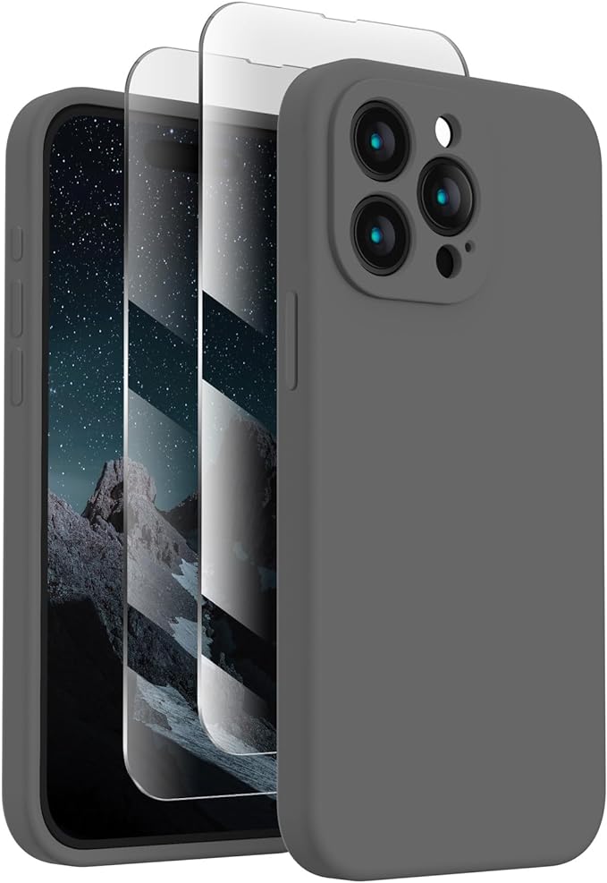 FireNova Designed for iPhone 15 Pro Max Case, Silicone Upgraded Phone Case with by FireNova