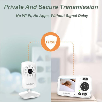 HelloBaby HB30 Video Baby Monitor - Image 4