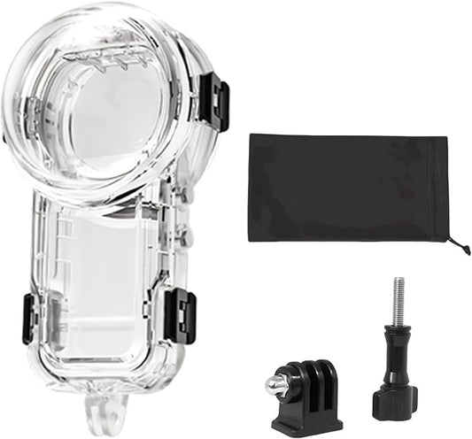Invisible Dive Housing Case for Insta360 X5, Waterproof Up to 60M/196ft by NKSRCP