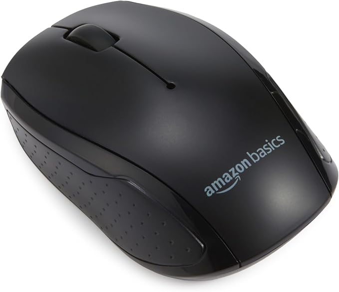 Amazon Basics 2.4GHz Wireless Keyboard and Mouse Combo, Quiet and Compact US - Image 5