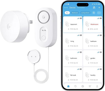 GoveeLife Upgraded Smart Water Leak Detector 1s by GoveeLife