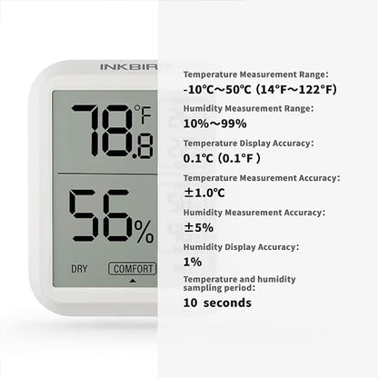 Inkbird ITH-20 Digital Thermometer Indoor Hygrometer Room Thermometer Humidity - Image 6