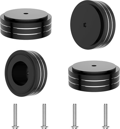 Tertullus 4 Pcs Speaker Feet, 58x22mm Speaker Spikes HiFi Isolation Feet by Tertullus