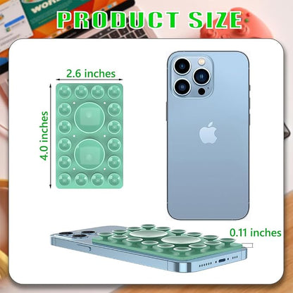 Silicone Suction Phone Holder Mount, Silicon Adhesive Phone Accessory - Image 5