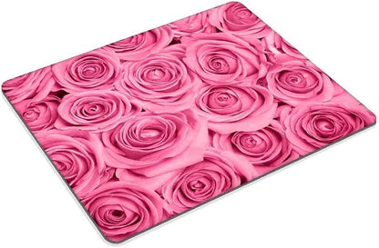 Pink Rose Mouse pad Customized Mousepad Non-Slip Rubber Base Mouse Pads - Image 2