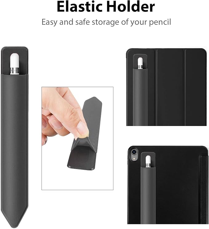 Doormoon Pencil Holder for iPad 2020/ Air/ 9.7 / Pro 10.5/12.9, Detachable - Image 3