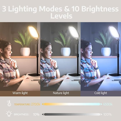2Pcs Desktop Video Conference Lighting - Image 2