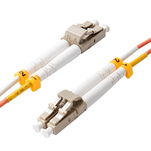 2m OM2 LC to LC Fiber Patch Cable, 1GB 50/125 Multimode Duplex LC-LC Fiber - Image 4
