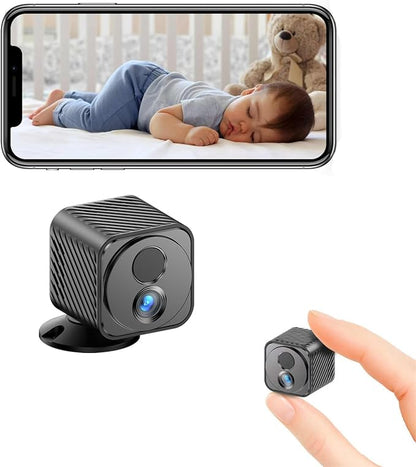 Mini Camera, 1080P Wireless Indoor Camera by AMZCEV