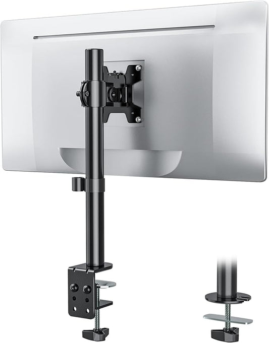WALI Single Monitor Mount, Monitors Desk Mount, Single Monitor Arm Holds Screen by WALI