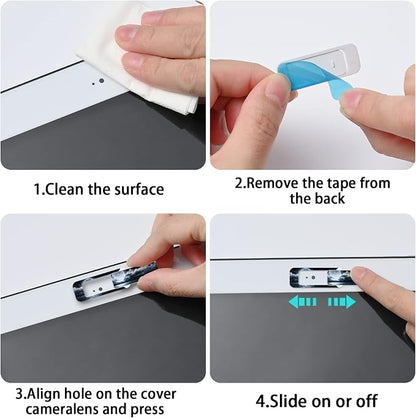 Webcam Cover, 3 Pieces, Laptop Camera Cover, Privacy Shielding Capacity is - Image 3