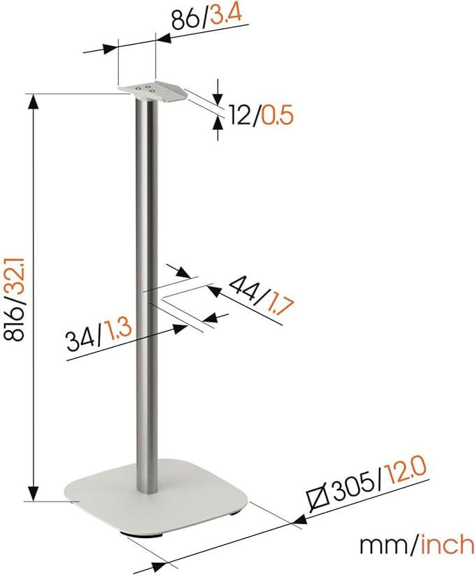 Vogel's SFS 4133 Speaker Floor Stand - Image 5