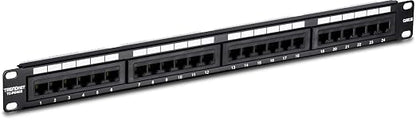 TRENDnet 24-Port Cat6 Unshielded Patch Panel, Wallmount or Rackmount, Compatible - Image 5