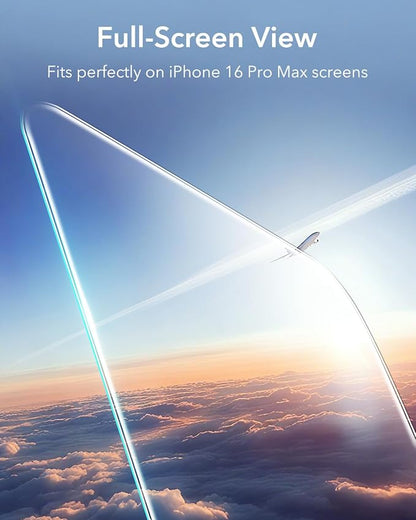 ESR 3 Pack for iPhone 16 Pro Max Screen Protector, Tempered Glass Film - Image 5