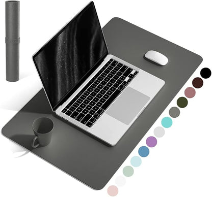 YSAGi Non-Slip Leather Desk Pad, Waterproof Laptop Computer Desk Keyboard Mat by YSAGi