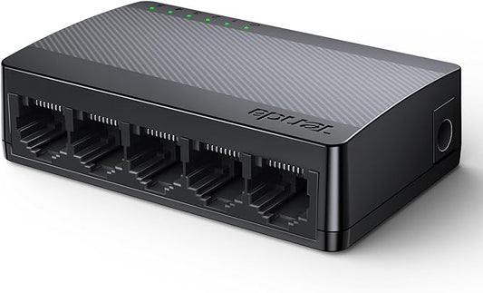 Tenda SG105, 5 Port Gigabit Switch, Unmanaged Home Ethernet Switch, Office by Tenda