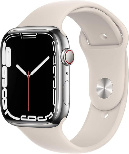 Apple Watch Series 7 Starlight Aluminum Case - Image 4