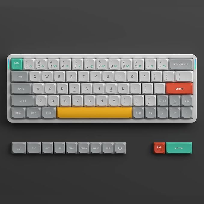 nuphy Air60 V2 Portable Wireless Keyboard 60% Low Profile Mechanical Keyboard - Image 5