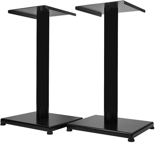 Rockville RS21B 21-Inch Steel Bookshelf Speaker Stands, 60 lbs Capacity - Image 2