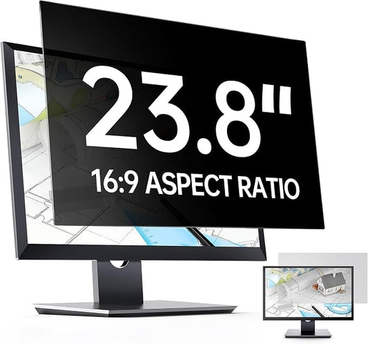 Privacy Screen Filter for 23.8 inch Widescreen Monitors-Privacy Screen for by EYESAPAJOU