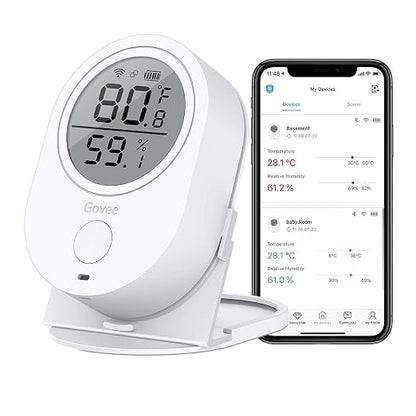 Govee WiFi Thermometer Hygrometer H5051, Smart Humidity Sensor by Govee