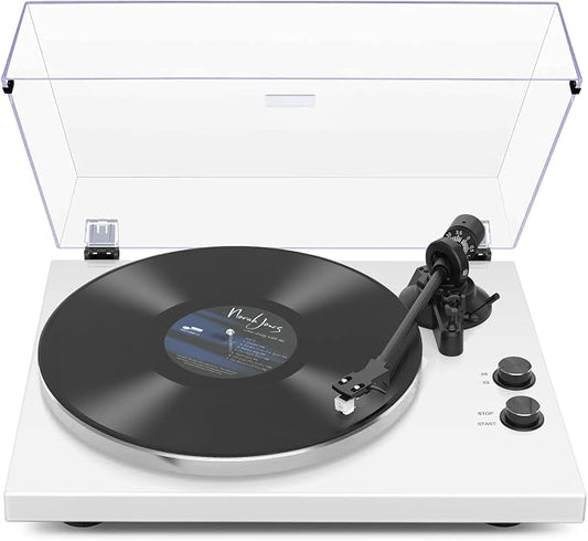 Record Player Turntables with Wireless Output Connectivity Vinyls Players by Retrolife