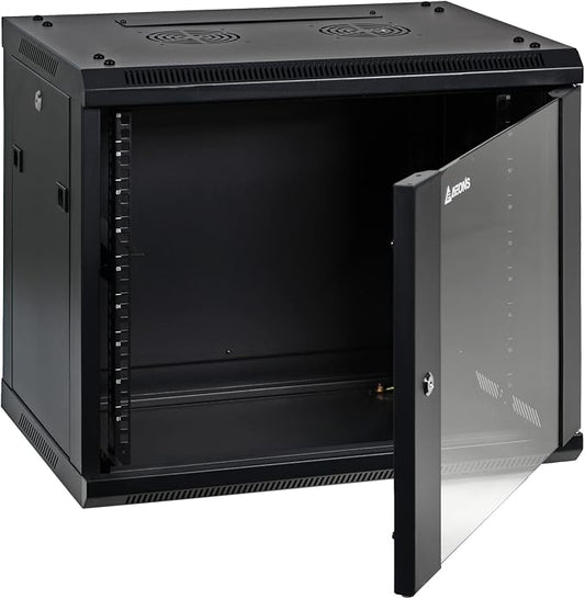 AEONS 9U Professional Wall Mount Network Server Cabinet Enclosure 19-Inch by AEONS