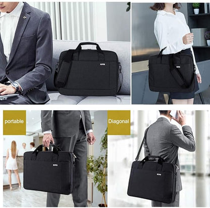 Voova Laptop Bag Case 17 17.3 Inch Computer Sleeve Messenger Bag - Image 7