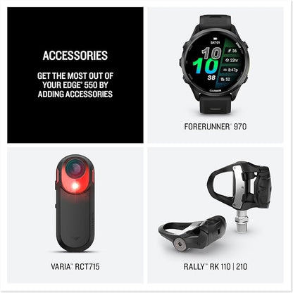 Garmin Edge 550 Compact GPS Cycling Computer Bundle - Image 8