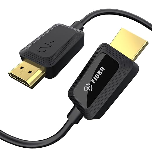 8K Fiber Optic HDMI Cable 6ft, 48Gbps Ultra High-Speed HDMI 2.1 Cable 8K@60Hz by FibbrOfficial