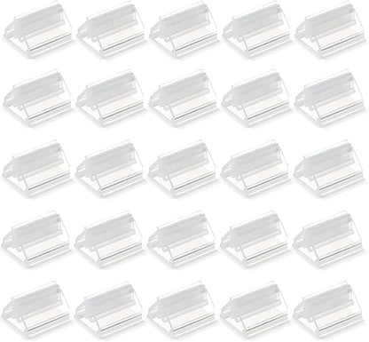 50pcs Clear Game Card Stands Plastic Game Piece Holder by Unknown