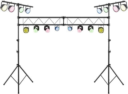 S AFSTAR DJ Light Stand, 14 FT Heavy Duty Metal Lighting Truss System by Safstar