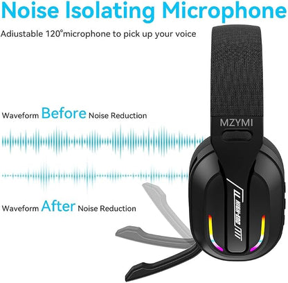 2.4GHz Wireless Gaming Headset for PC, Switch - Image 4