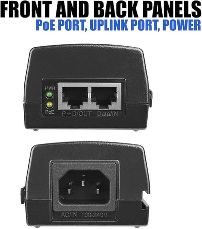BV-Tech Gigabit Power Over Ethernet PoE++ Injector | 90W | 802.3 af/at/bt | - Image 2