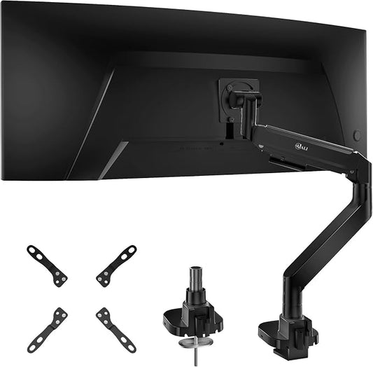 WALI 24-57" Monitor Arm, Heavy Duty Gas Spring Desk Mount by WALI
